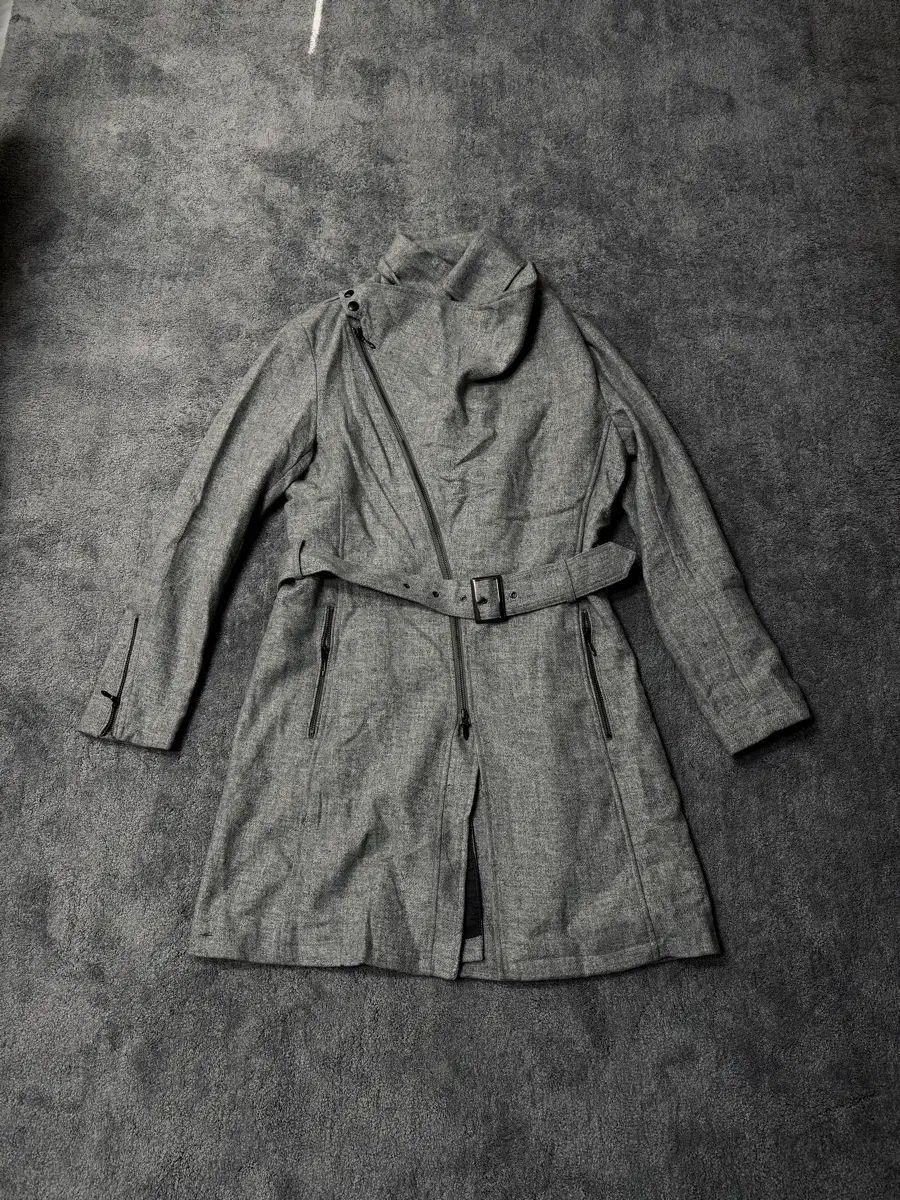 トルネード마트 ハイネック ジッパー コート