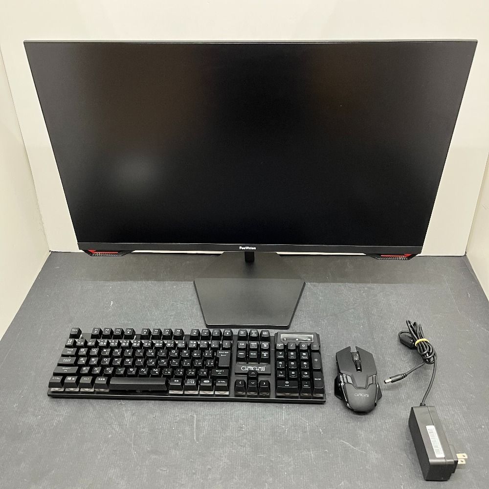 06 w 16340 FeuVision 27インチ ゲーミングモニター‎ G 220 ワイヤレスゲーミングキーボード マウス セット 品