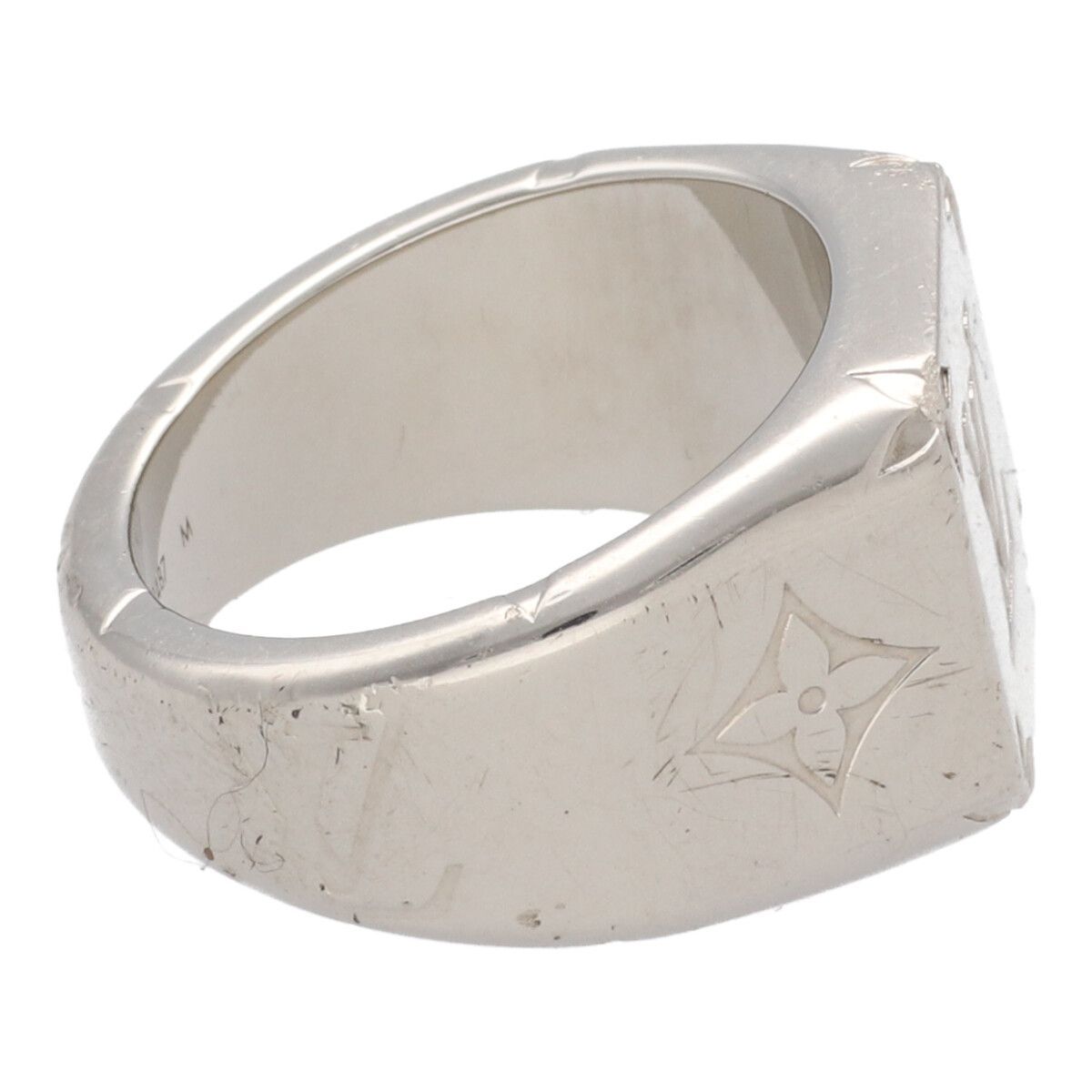 中古】 LOUIS VUITTON ルイ・ヴィトン シグネットリング モノグラム