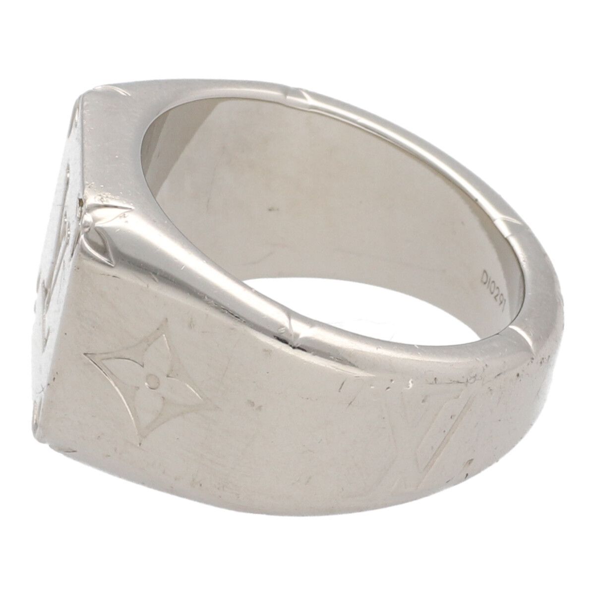 中古】 LOUIS VUITTON ルイ・ヴィトン シグネットリング モノグラム