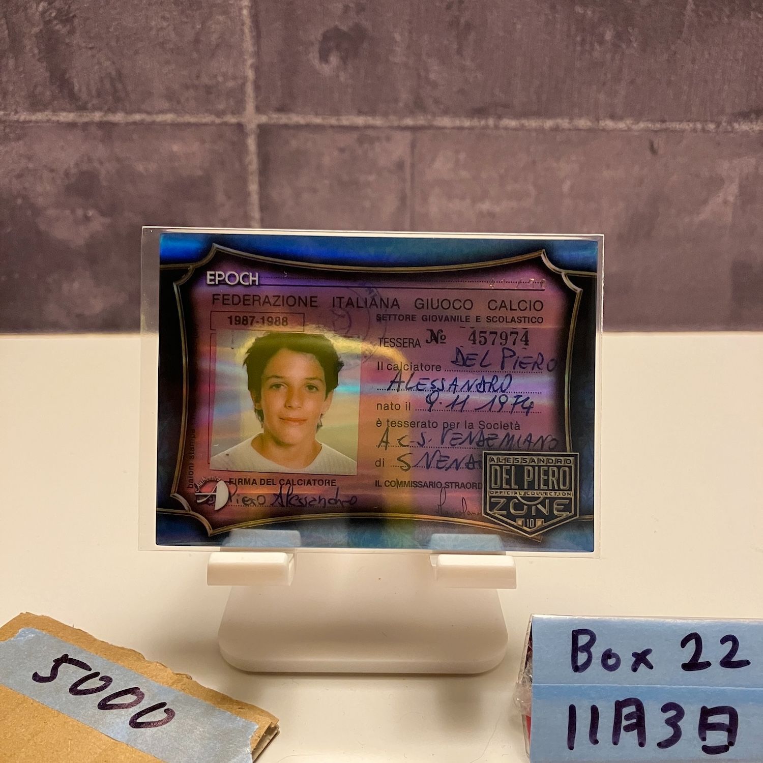 デルピエロ サインカード EPOCH デルピエロ サインカード EPOCH デルピエロ サインカード EPOCH 2025年