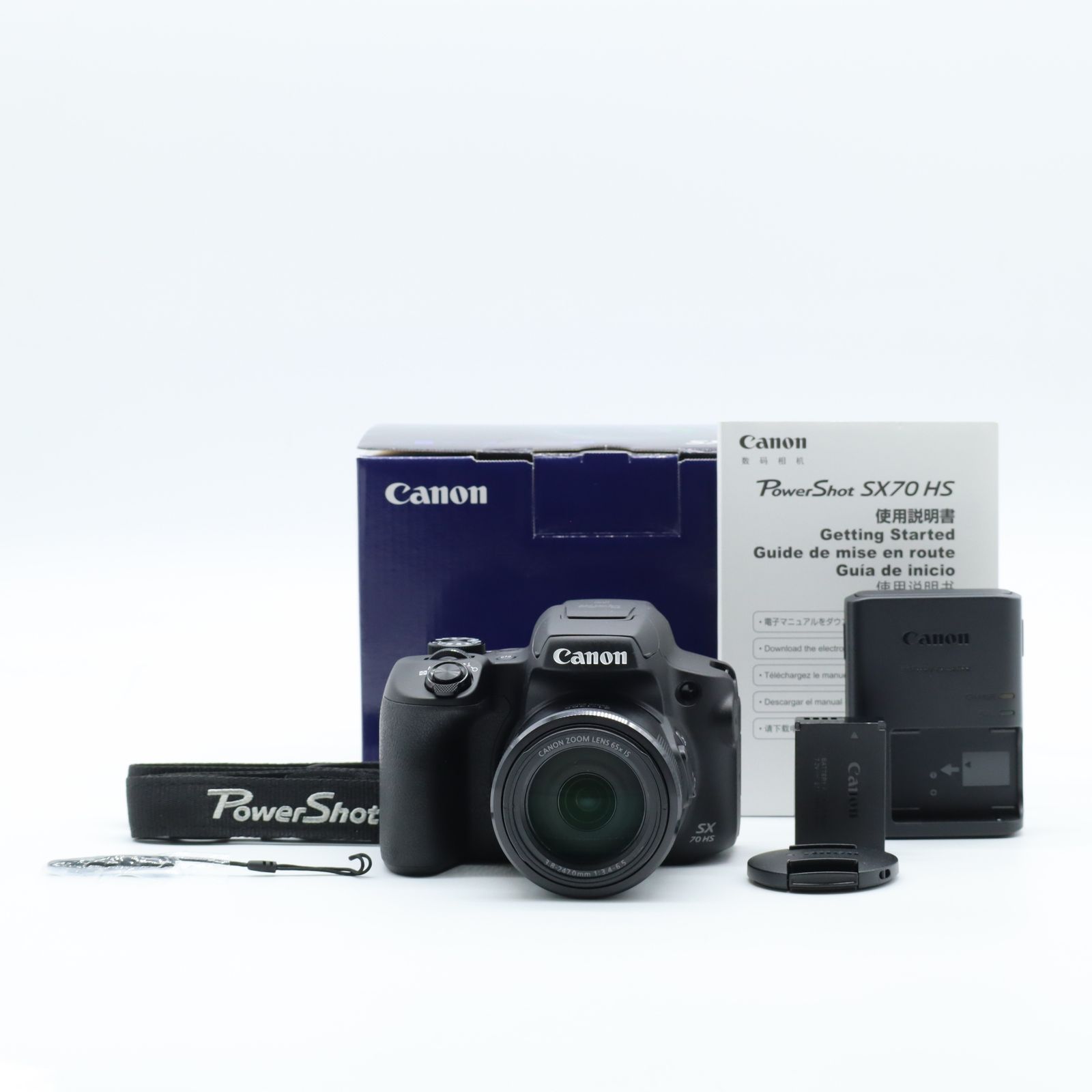【美品】Canon PowerShot SX70 HS 完品　おまけつき　使用少 美品】Canon PowerShot SX70 HS 完品 おまけつき 使用少
