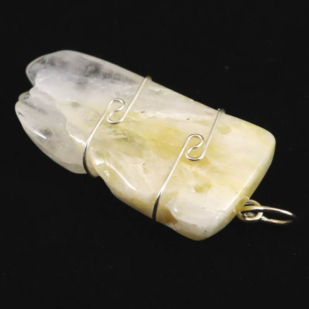 H&E社 サウラライトアゼツライト (AZOZEO) タンブル ペンダント 8.5g