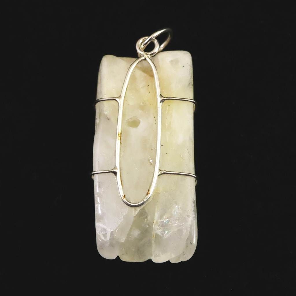 H&E社 サウラライトアゼツライト (AZOZEO) タンブル ペンダント 11.1g