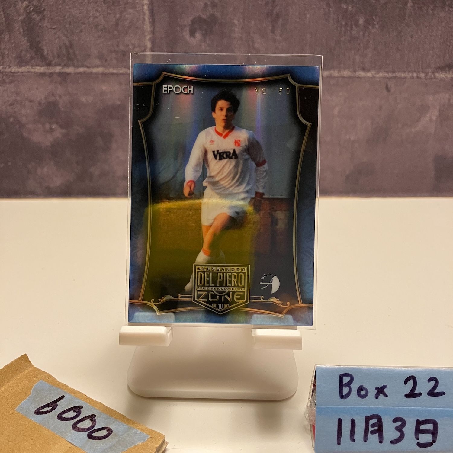 2017 EPOCH Alessandro Del Piero アレッサンドロデルピエロ 32/50