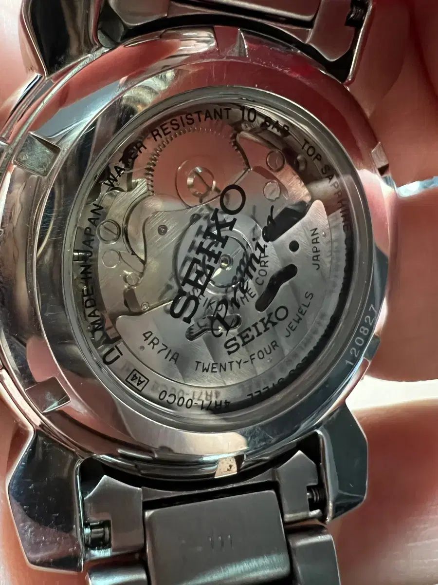 SEIKO スケルトン SSA 437 オートマチック made in japan