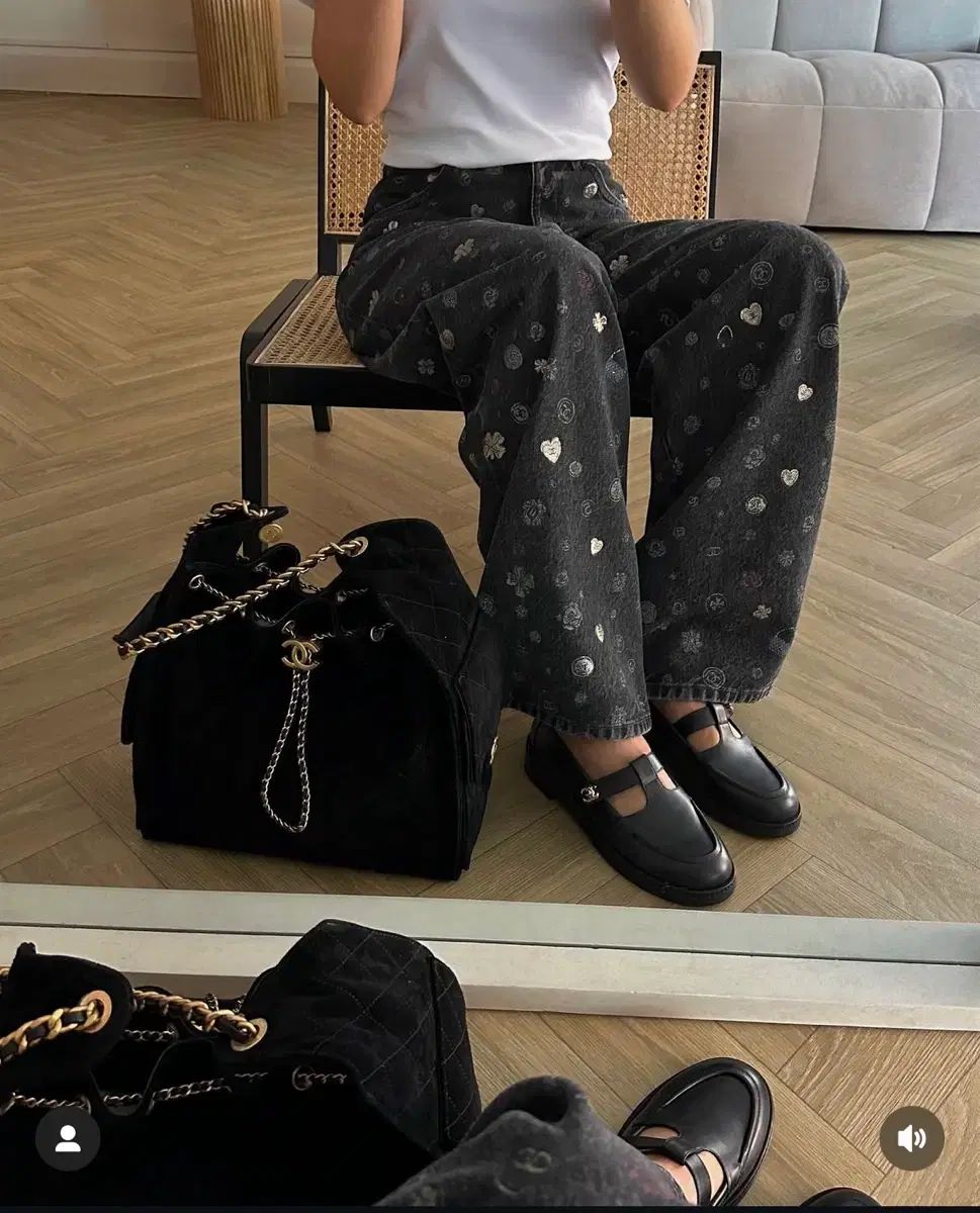 シャネル ターンロック ローファー