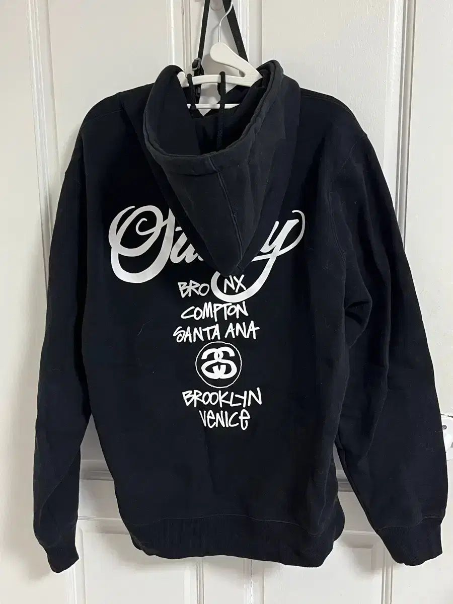 STUSSY フーディー Tシャツ ブラック Mサイズ