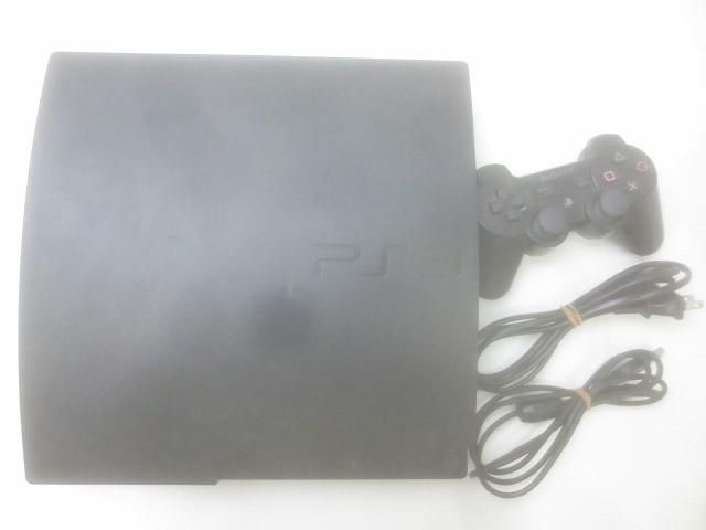 品 ゲーム プレイステーション3 PS 3本体 CECH-3000 A チャコールブラック 動作品 周辺機器付き