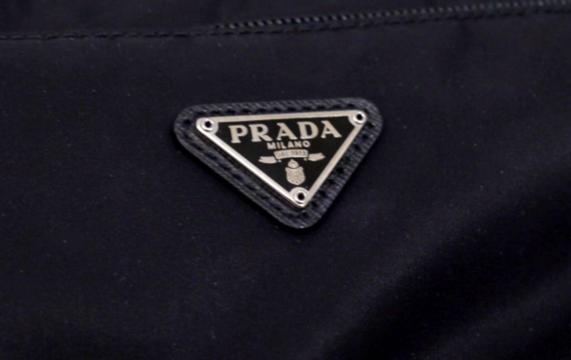 美品◇ PRADA プラダ ナイロンxサフィアーノレザー クロスボディ