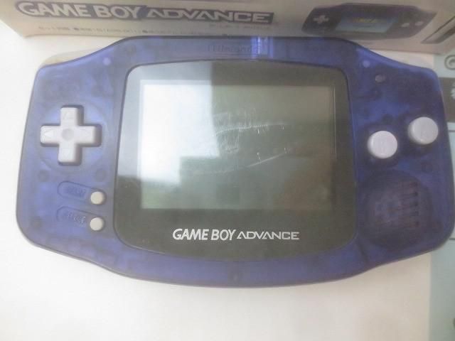 品 ゲーム ゲームボーイアドバンス 本体 AGB 001 ミッドナイトブルー 動作品 き