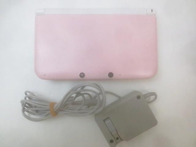 品 ゲーム ニンテンドー3 DS LL 本体 SPR 001 ピンク ホワイト 動作品