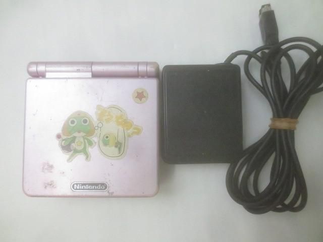 品 ゲーム ゲームボーイアドバンス 本体 SP AGS 001 パールピンク 動作品 充電器付き