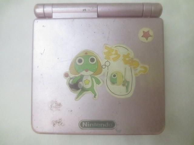 品 ゲーム ゲームボーイアドバンス 本体 SP AGS 001 パールピンク 動作品 充電器付き