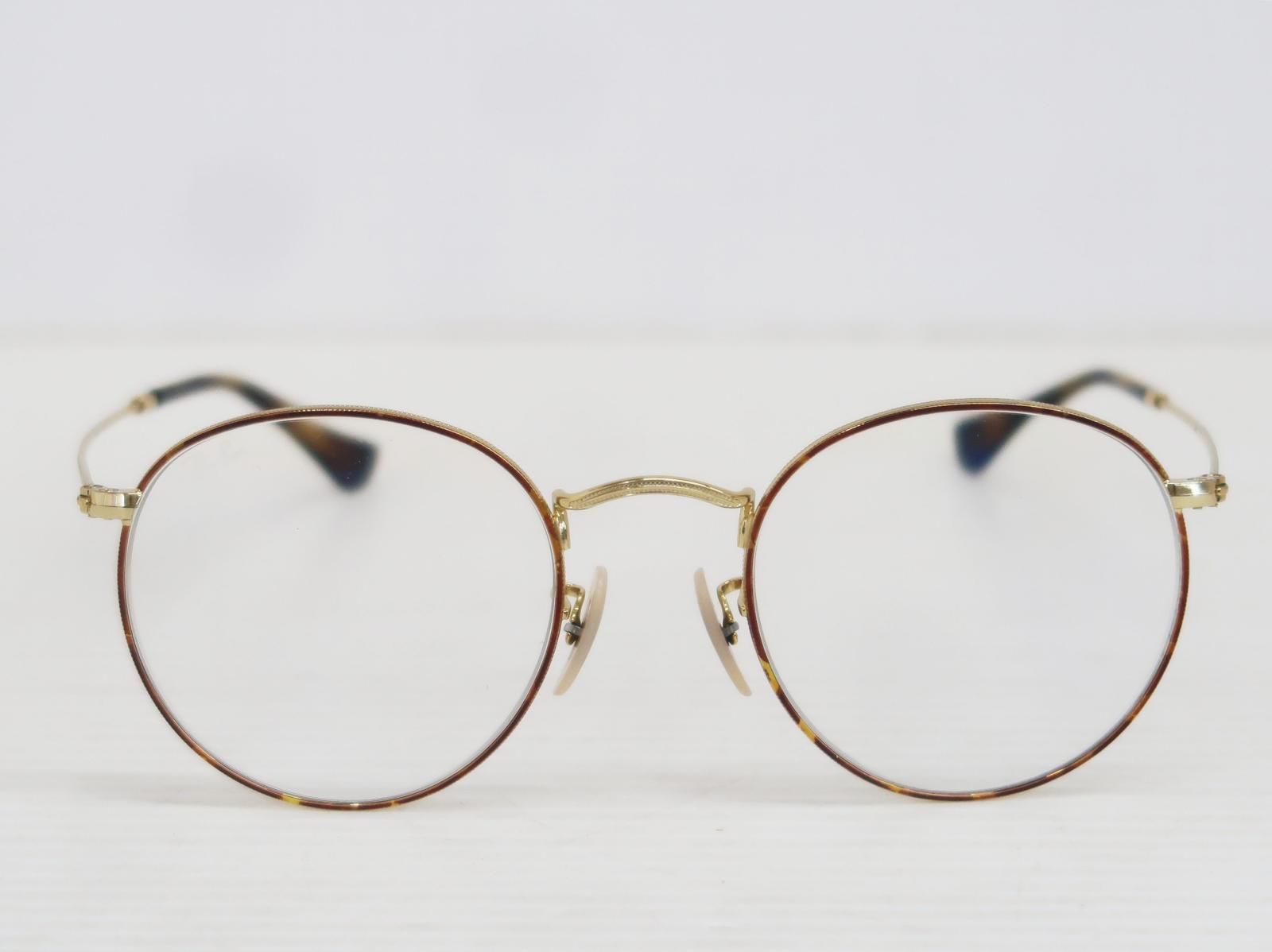 2907 Ray-Ban レイバン RB 3447 V ROUND METAL ラウンドメタル メガネフレーム 度入り