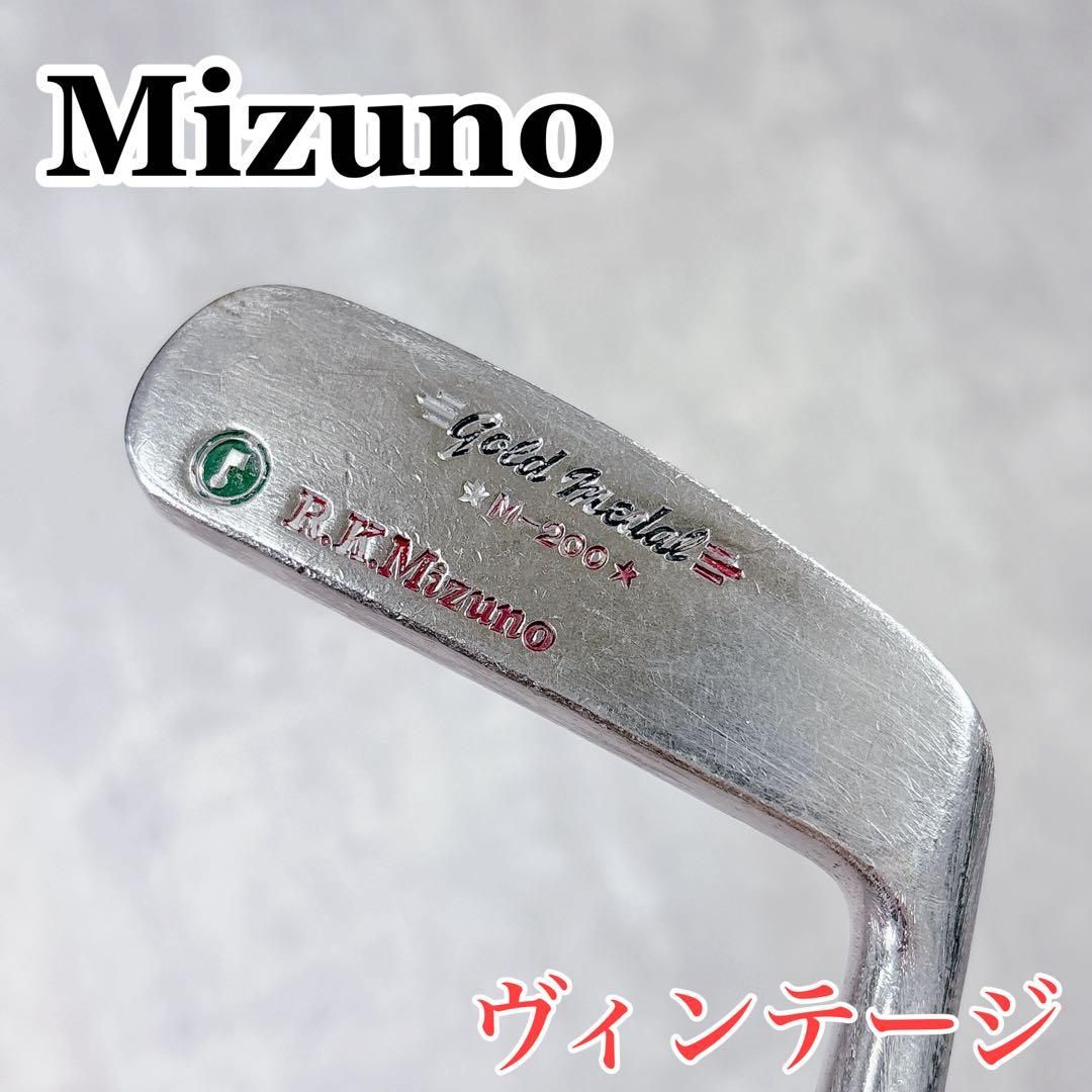 V 736 ミズノ ゴールドメダル M-200 ヴィンテージ パター ブレード