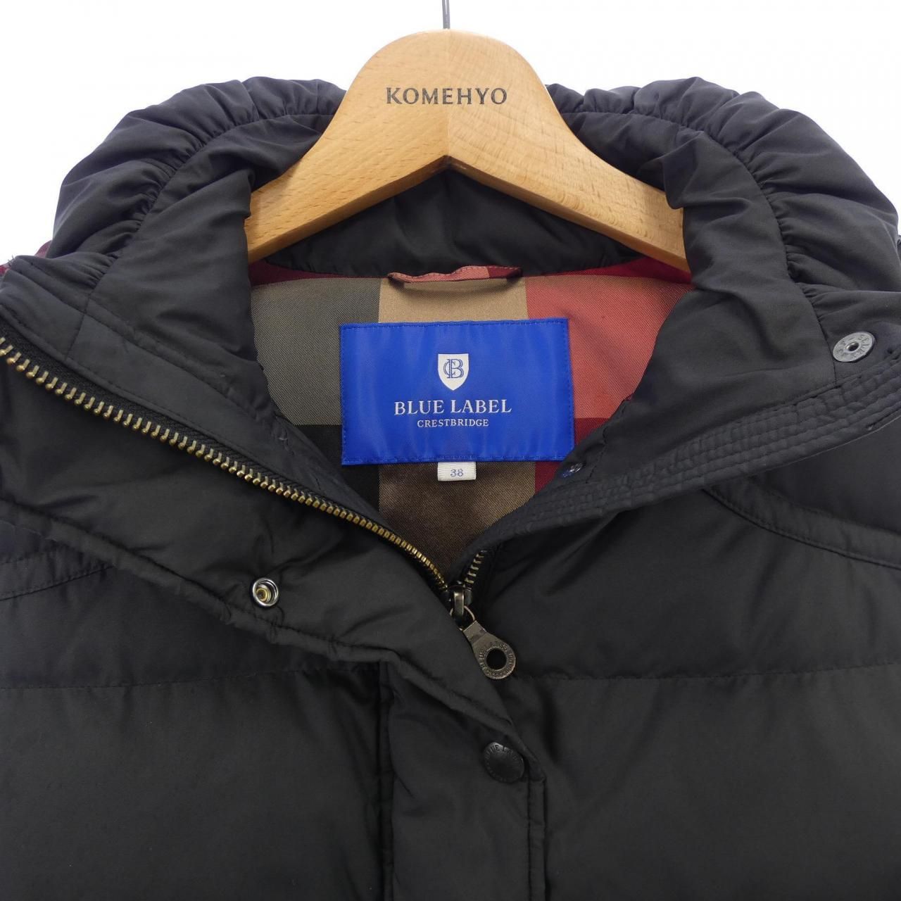 ブルーレーベルクレストブリッジ BLUE LABEL CRESTBRIDGE ダウンベスト