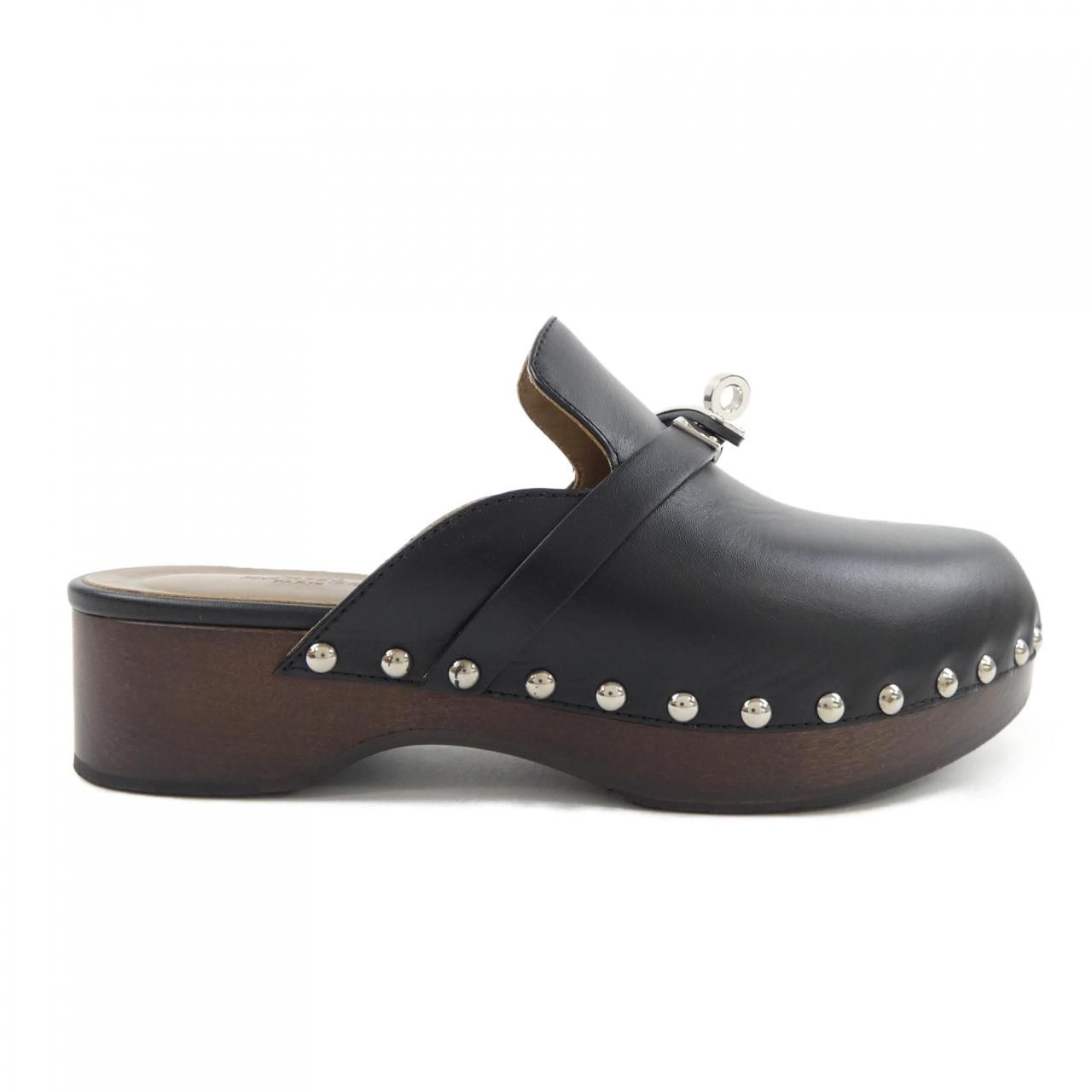 エルメス HERMES カルロッタ ケリーバックル 211077 Z シューズ