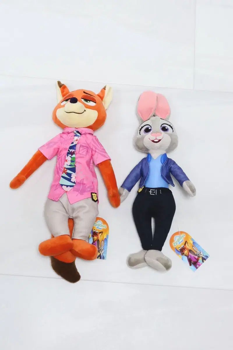 CGV ズートピア スタンディング ニック ジュディ ぬいぐるみ セット