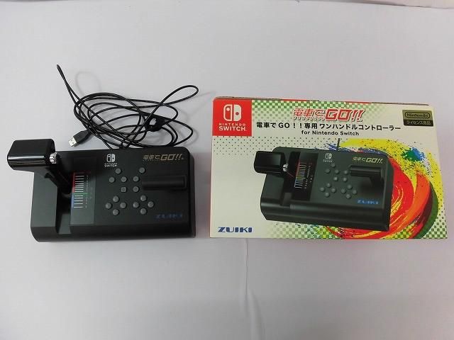 品 ゲーム Nintendo switch ニンテンドースイッチ アクセサリ- 周辺機器 電車でGO!! ワンハンドルコントローラー