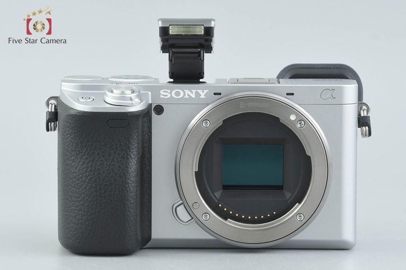 SONY ソニー α6400 ILCE-6400 L シルバー パワーズームレンズキット シャッター回数僅少 ミラーレスカメラ