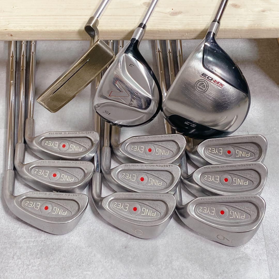 ゴルフクラブセット メンズ テーラーメイド フルセット 11本 【K128】 テーラーメイド】ゴルフクラブセット 初心者向け