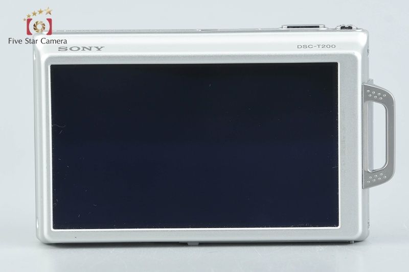 SONY ソニー 【中古】SONY ソニー Cyber-shot DSC-T200 シルバー