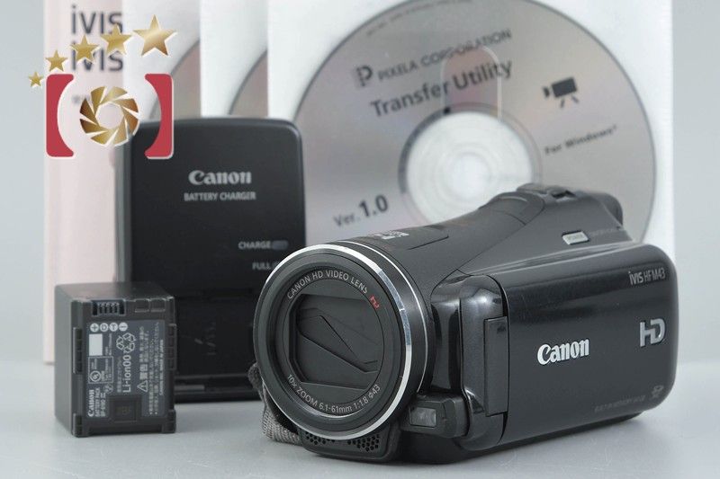 Canon キヤノン 【中古】Canon キヤノン iVIS HF M43 ブラック ビデオ