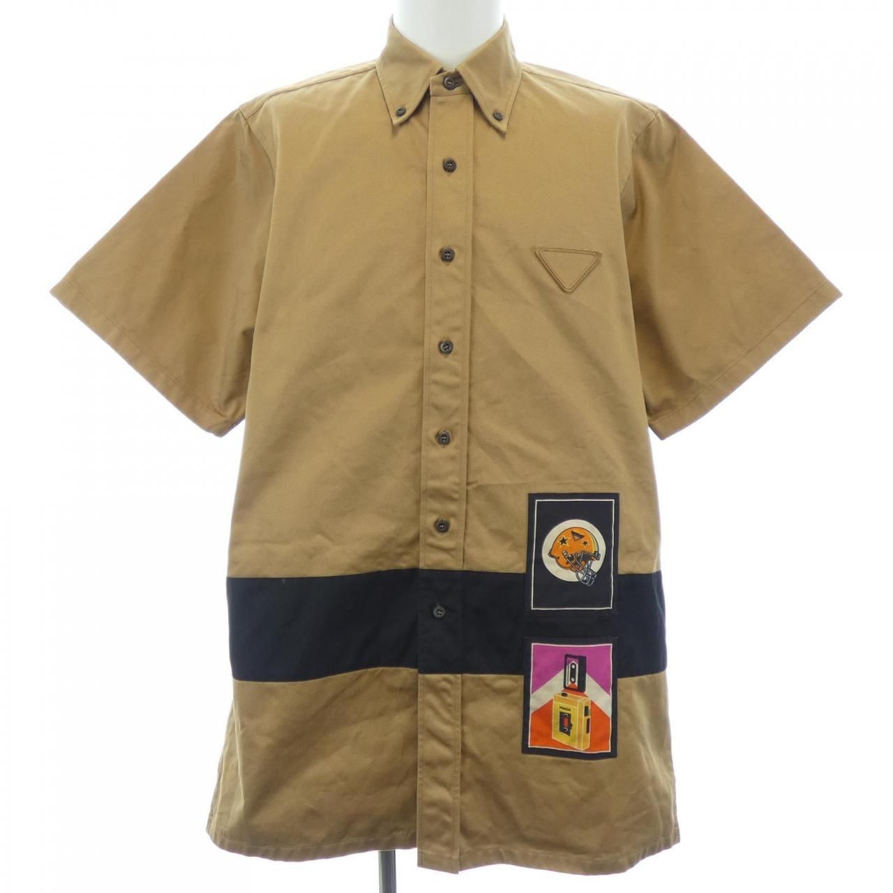 プラダ PRADA トライアングルロゴ UCS 361 S 201 1 UPX Sシャツ