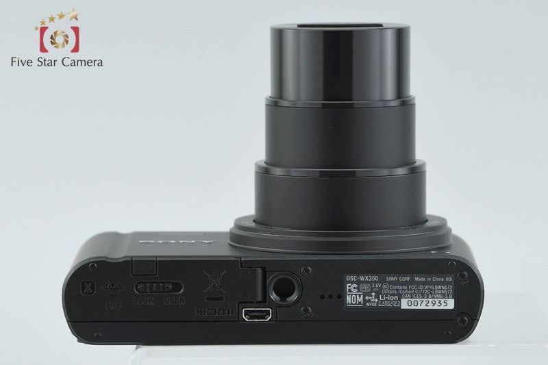 SONY ソニー 【中古】SONY ソニー Cyber-shot DSC-WX350 ブラック