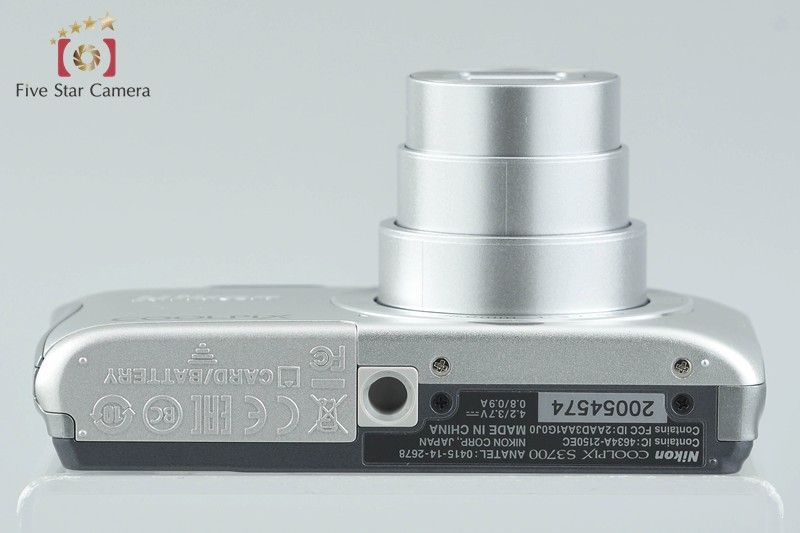 Nikon ニコン 【中古】Nikon ニコン COOLPIX S3700 シルバー