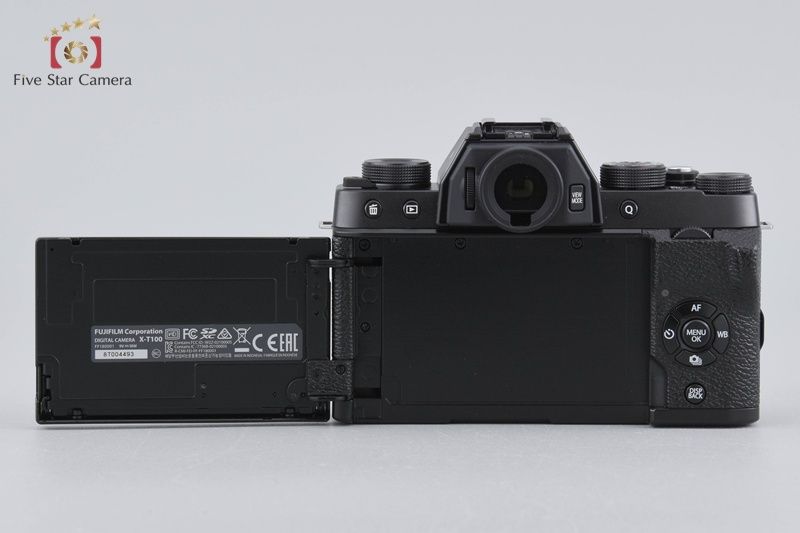 富士フィルム FUJIFILM X-T100 ダブルズームレンズキット 富士フイルム FUJIFILM X-T100 ダブルズームレンズキット [ブラック