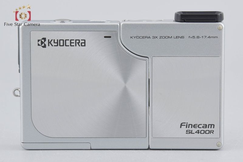 KYOCERA 京セラ 【中古】Kyocera 京セラ Finecam SL400R シルバー