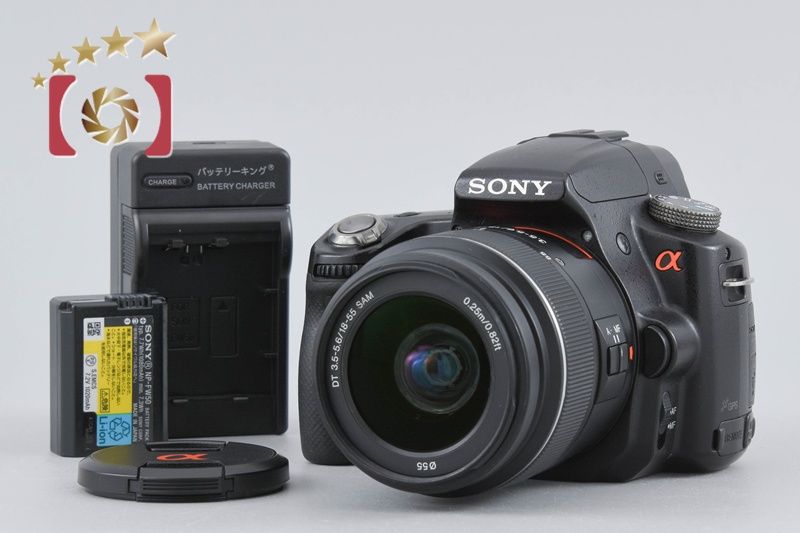 SONY ソニー 【中古】SONY ソニー α55 SLT-A55V ズームレンズキット