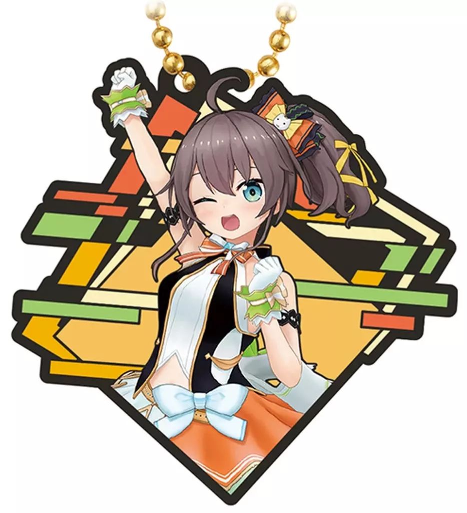 中古】食玩 キーホルダー 夏色まつり 「ホロライブ ラバマスARTグミ