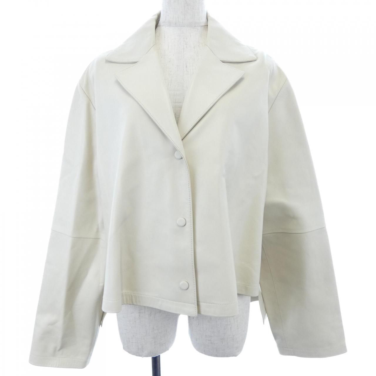 ロエベ LOEWE パジャマブラウス アナグラム レザージャケット