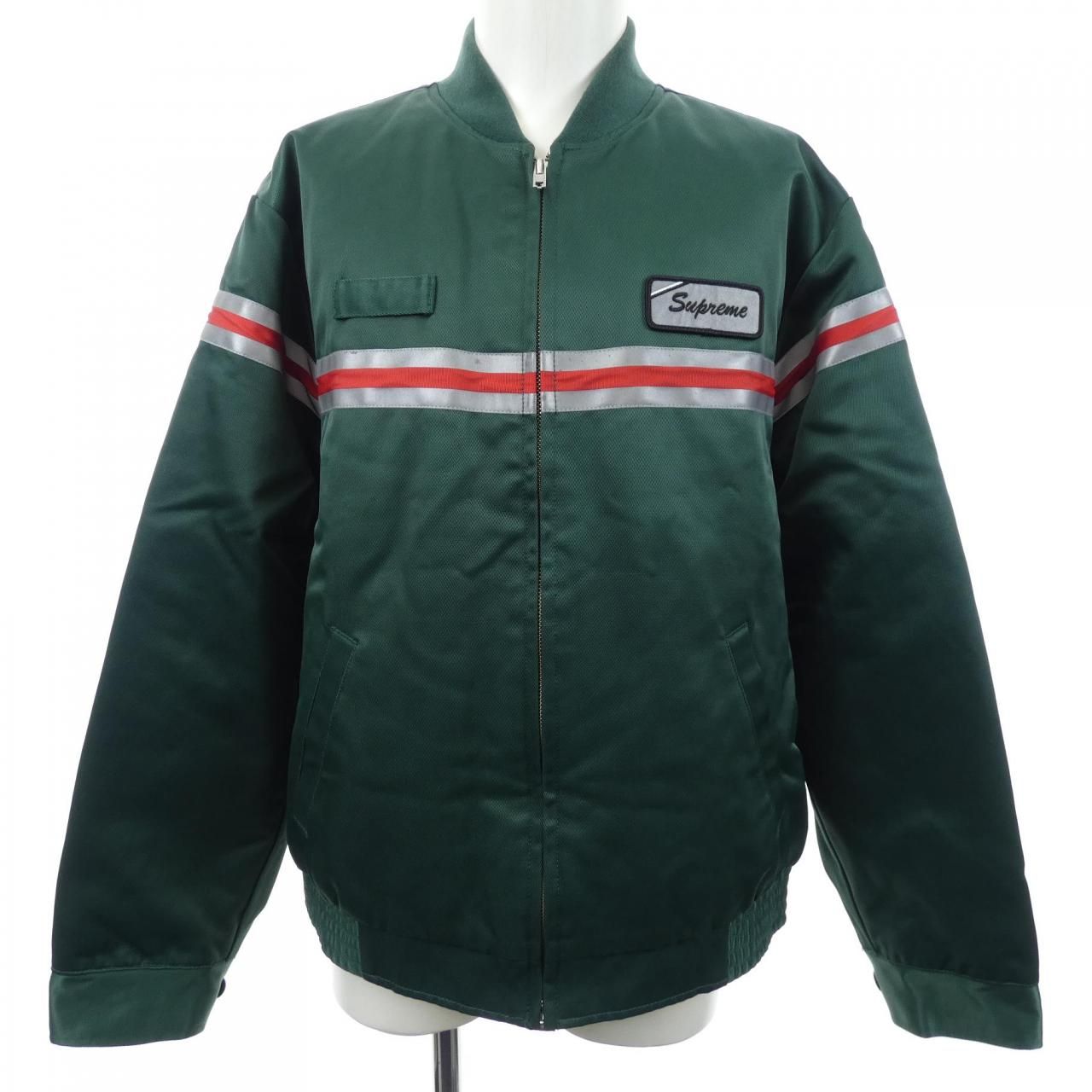 シュプリーム SUPREME reflective stripe work ジャケット - メルカリ