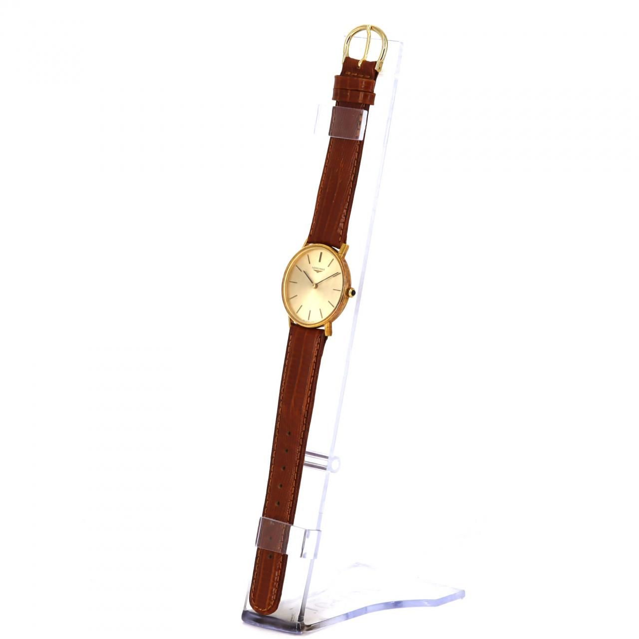 ロンジン ラウンドケース YG 手巻