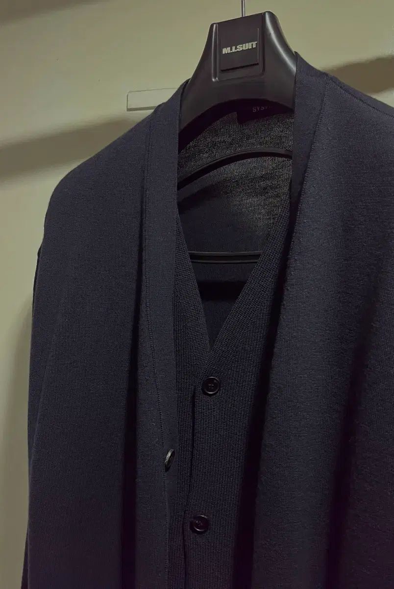 システム SYSTEM レイヤード カーディガン