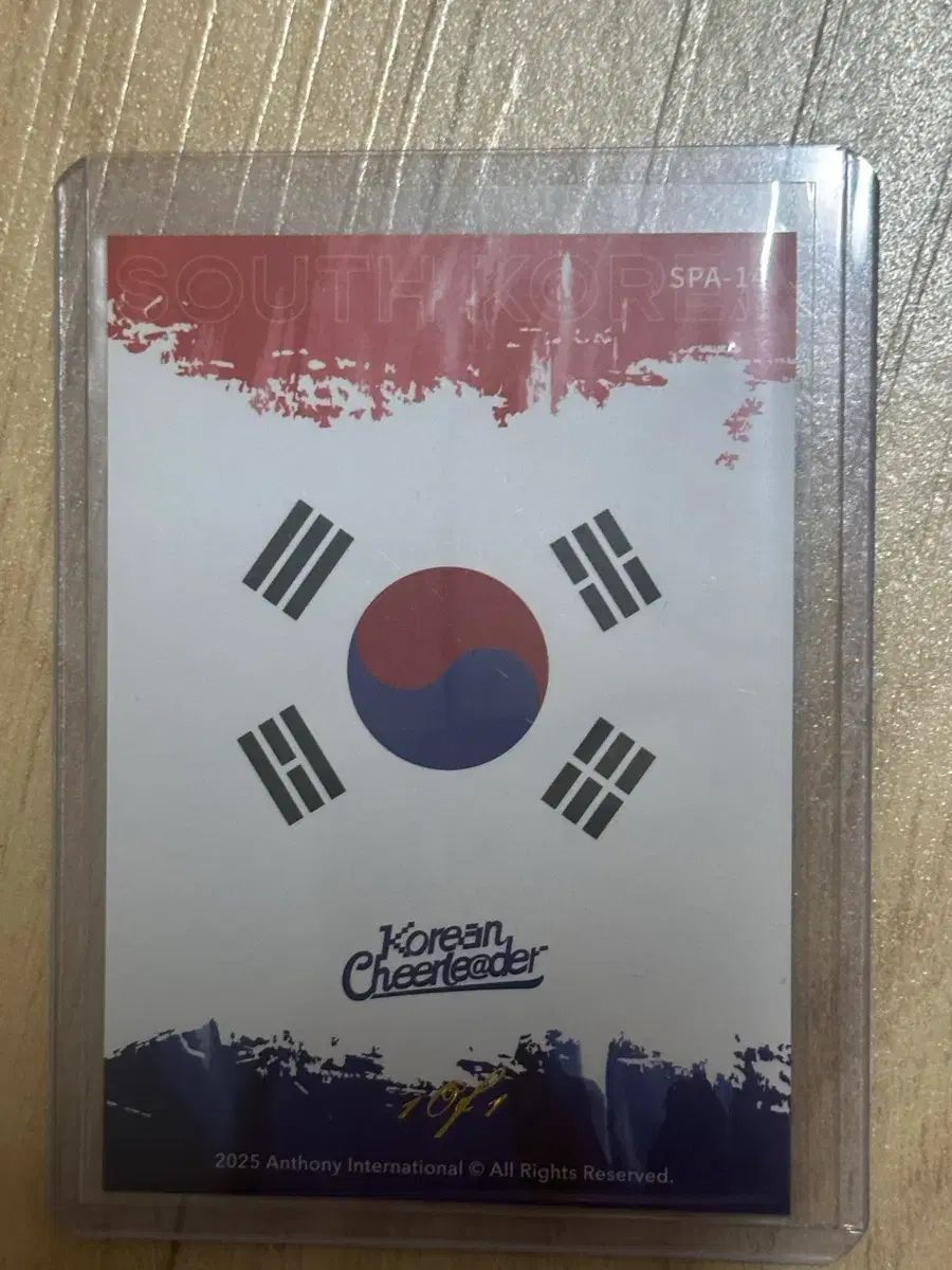 太 テグク パク ギョン マスターピース チアリーダー カード