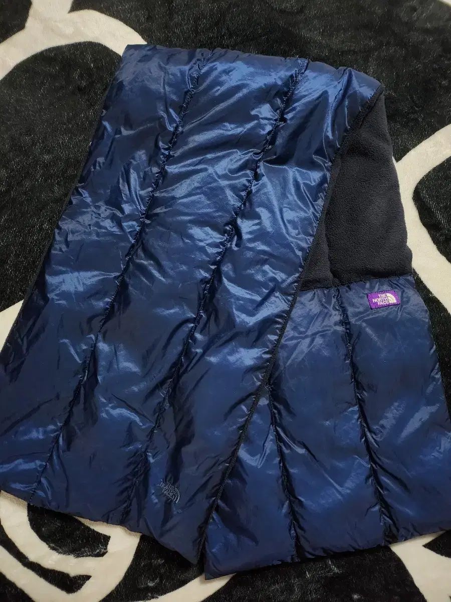 THE NORTH FACE パープルレーベル フィールド ダウン ネックウォーマー ネイビー