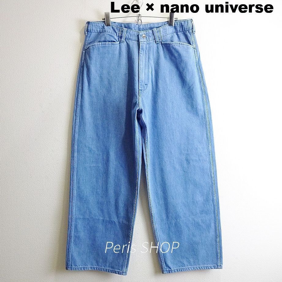 Lee × nano universe リー ナノユニバース 別注 FRISCO JEANS 復刻 W 83 cm | M メンズ ワイドパンツ LB 0497 ライトブルー