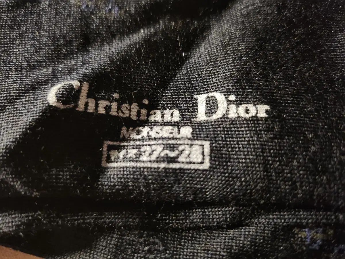 Christian Dior クリスチャン ディオール 刺繍 メンズ 靴下 ダンヒル 25 27