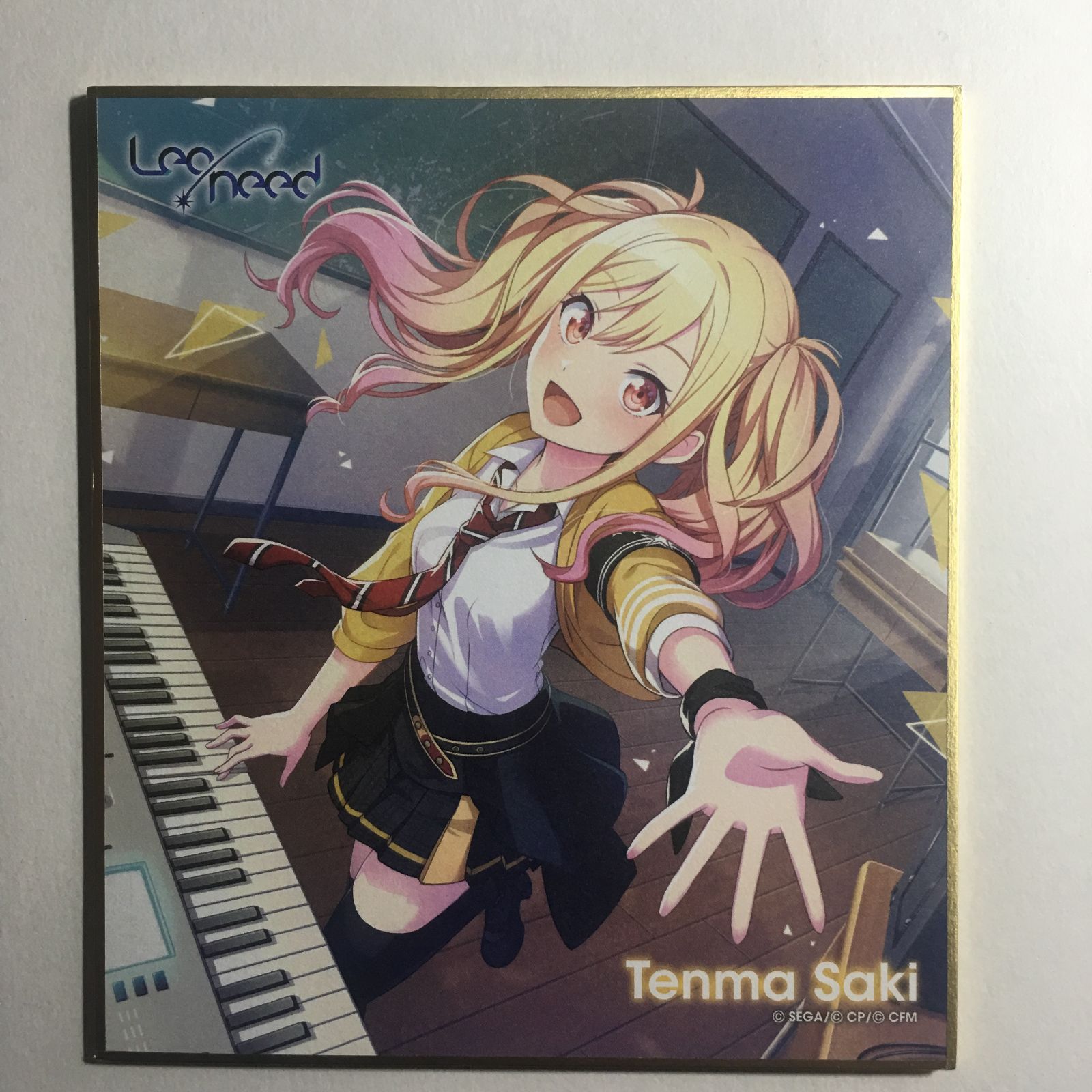 初音ミク 天馬咲希 色紙 プロジェクトセカイ カラフルステージ