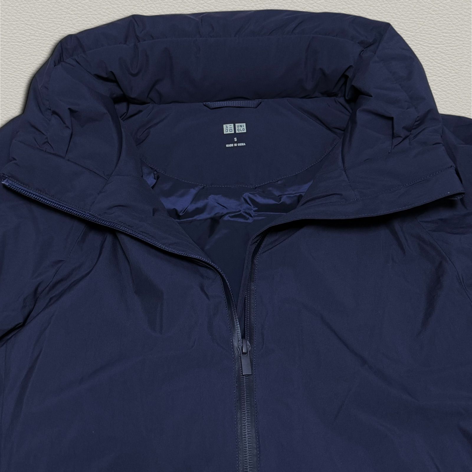 23AW 美品】ユニクロ ウルトラウォームハイブリッドダウンロングコート