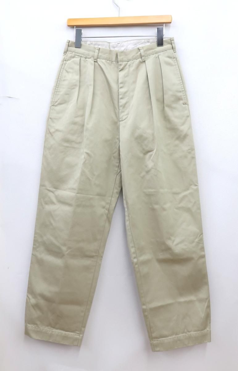 【美品】ナナミカ チノパン SUFC897 サイズ30 SALE】nanamica(ナナミカ) Double Pleat Chino Pants - COLDBECK