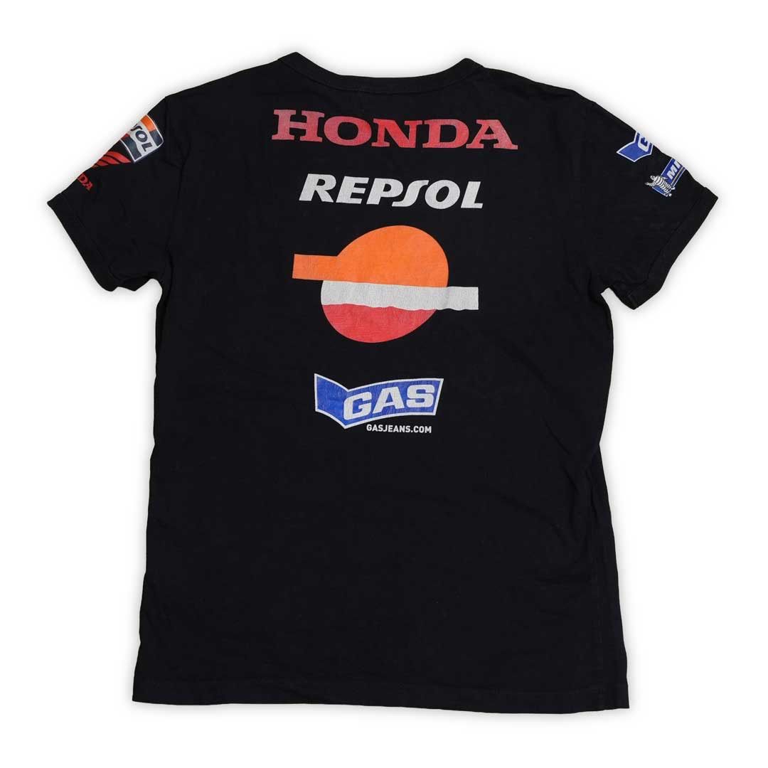 GAS ガス　2着レプソルホンダコラボＴシャツ ビンテージ GAS ガス 2着レプソルホンダコラボTシャツ ビンテージ GAS ガス 2着