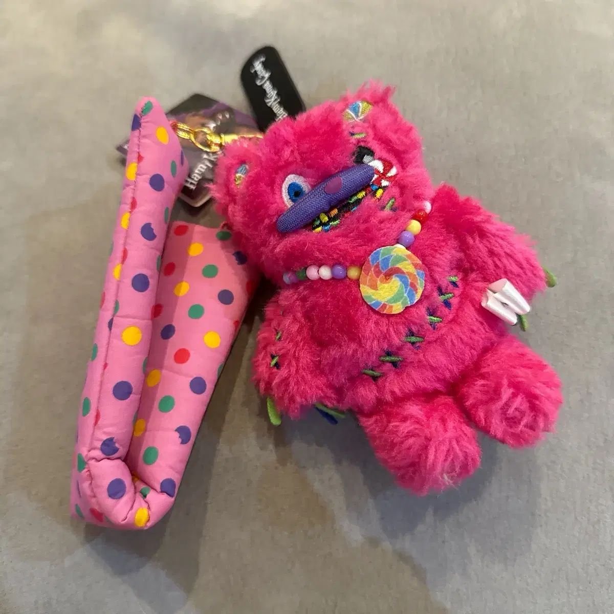 USJ ハロウィーン 初音ミク くま キーホルダー ピンク ♥