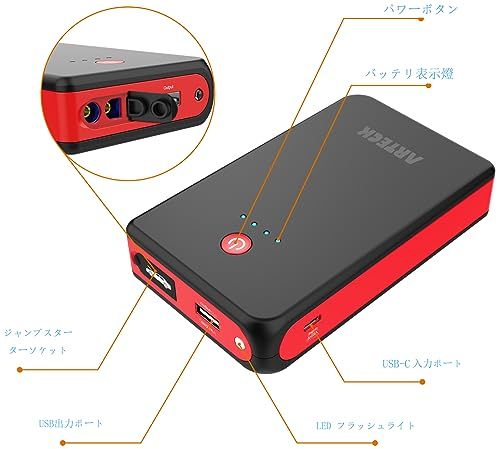 LED緊急ライト搭載