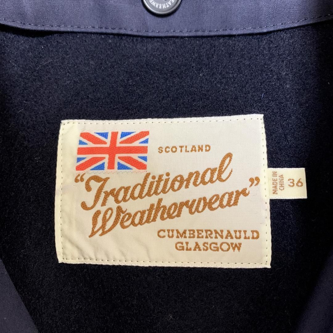 Traditional Weatherwear ロングトレンチコート S ブルー - メルカリ